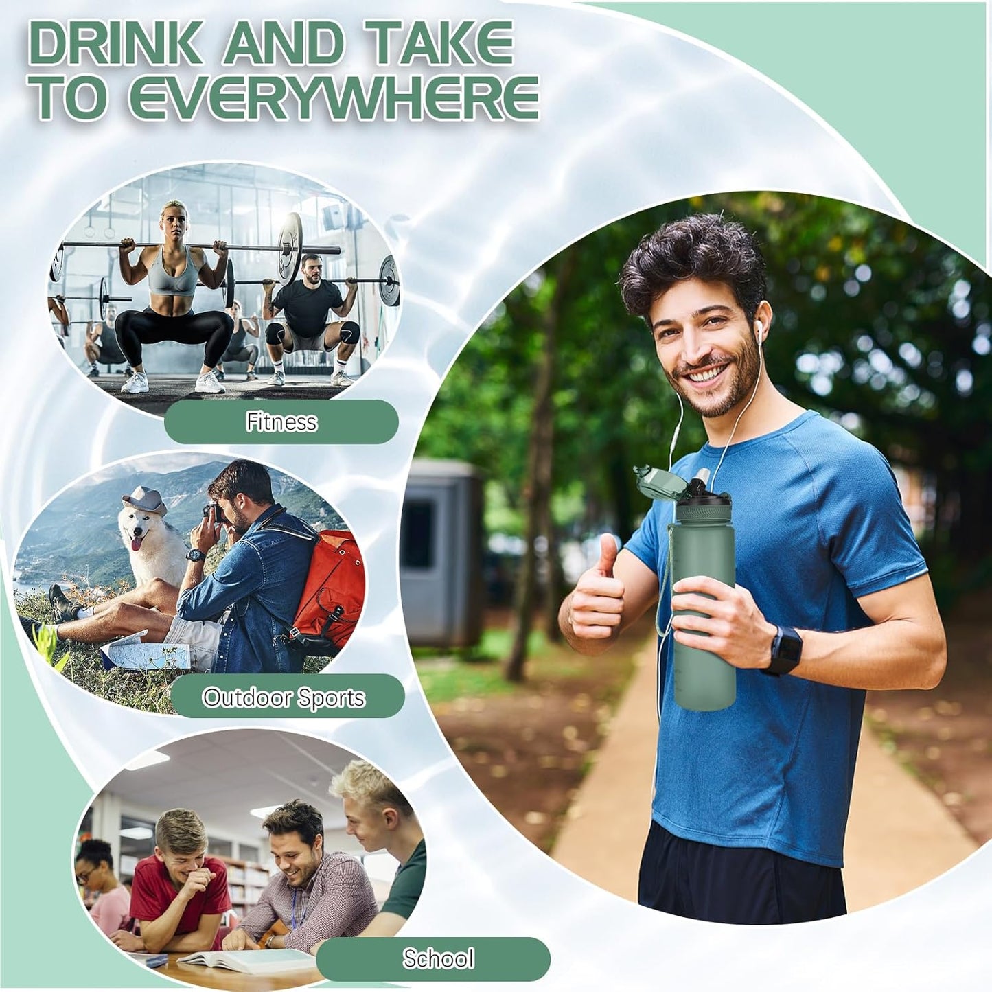 HydraGrip Sport Bottle